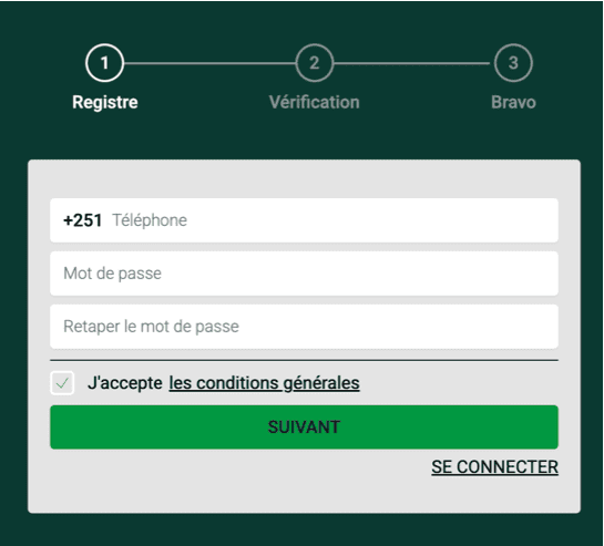 S’inscrire Qwick Bet casino